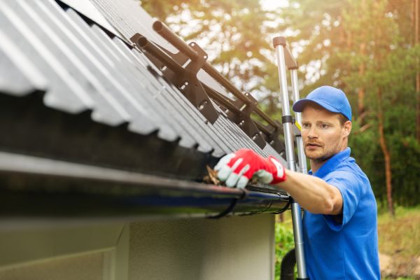 Business Gutter Cleaning in Parker