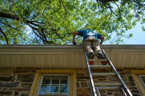 Industrial Gutter Cleaning in Parker